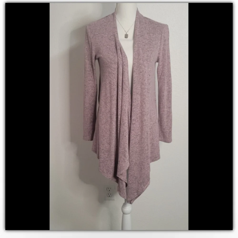 Philosophy waterfall open cardigan size small